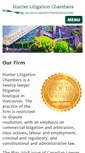 Mobile Screenshot of litigationchambers.com